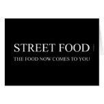 Street food  Greeting/note cards