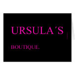 Ursula´s    Greeting/note cards