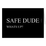 safe  Greeting/note cards