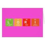 LORI  Greeting/note cards