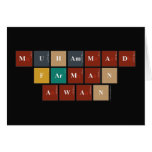 MUHAMMAD
 FARMAN
 AWAN  Greeting/note cards