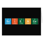 science  Greeting/note cards