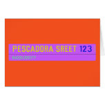 pescadora sreet  Greeting/note cards