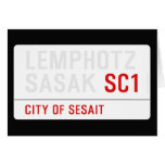 LEMPHOTZ SASAK  Greeting/note cards