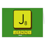 J
 JENNI  Greeting/note cards