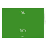 hi.
 
 
 hm  Greeting/note cards