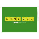 EMMY CUL  Greeting/note cards