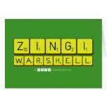    Zingi Warshell   Greeting/note cards