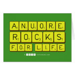 Anuore
 Rocks
 For Life  Greeting/note cards