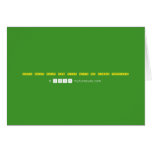 Hope keep calm and stay with me kaddu forever  Greeting/note cards
