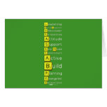 Leadership
 PersonalEngagement
 Ambassador
 Perspectives
 Attitude
 Support
 Role Model
 Commitment
 Active
 Build
 Planning
 Evangelist
 Representative
 
  
   Greeting/note cards