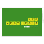 yep
 very legit  Greeting/note cards