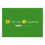 Atharvaa Jogalekar  Greeting/note cards