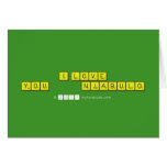 I LOVE YOU           NJABULO  Greeting/note cards