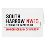 South  harrow  Greeting/note cards