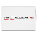 Upper Kettlwell Boulevard  Greeting/note cards