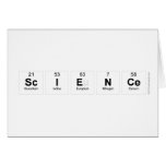 Science  Greeting/note cards