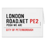 London Road.Net  Greeting/note cards