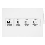 muel  Greeting/note cards