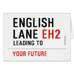 English  Lane  Greeting/note cards