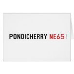 Pondicherry  Greeting/note cards