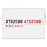 XTS2500  Greeting/note cards