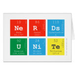 Nerds
 Unite  Greeting/note cards