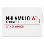 Nhlamulo  Greeting/note cards