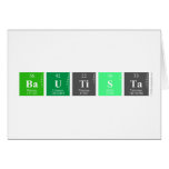Bautista  Greeting/note cards