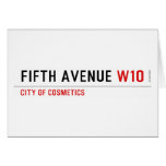 Fifth Avenue  Greeting/note cards