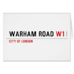 WARHAM ROAD  Greeting/note cards