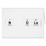 N OLA  Greeting/note cards