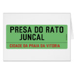 presa do rato     juncal  Greeting/note cards