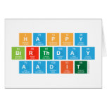 HAPPY 
 BIRTHDAY 
 AADIT  Greeting/note cards
