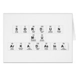 SORDUN 
 MU
 ARKADASINA  Greeting/note cards