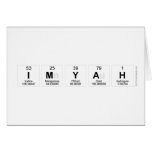 IMYAH  Greeting/note cards
