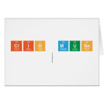 clio Muse
   Greeting/note cards