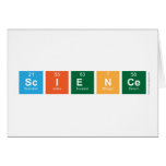 Science  Greeting/note cards