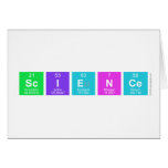 Science  Greeting/note cards
