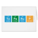 TAPARUP  Greeting/note cards