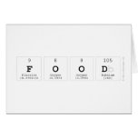 food  Greeting/note cards