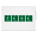 Faina  Greeting/note cards