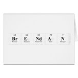 Brendan  Greeting/note cards