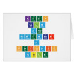 KEEP CALM AND REMEMBER A PERIODIC TABLE  Greeting/note cards