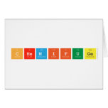 Chemifuge  Greeting/note cards