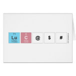 LUC@$#  Greeting/note cards