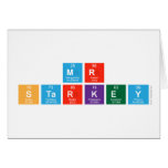 Mr 
 Starkey  Greeting/note cards