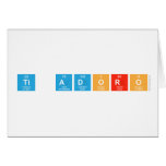 Ti adoro  Greeting/note cards