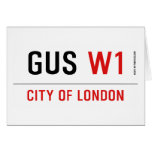 Gus  Greeting/note cards