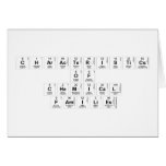 Characteristics 
 of 
 chemical
 Families  Greeting/note cards